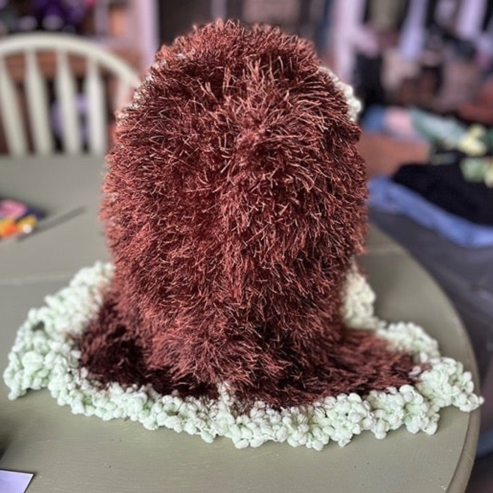 Fuzzy hat - Picture 4 of 4